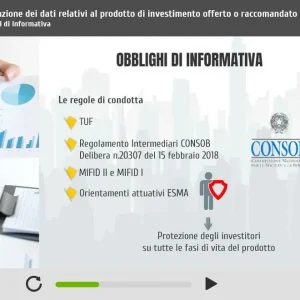La valutazione dei dati relativi al prodotto di investimento offerto o raccomandato