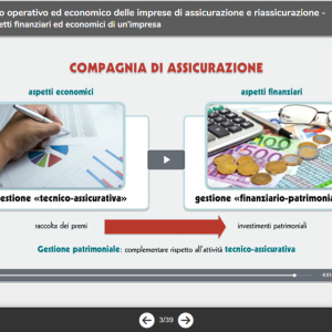 screenshot del corso online