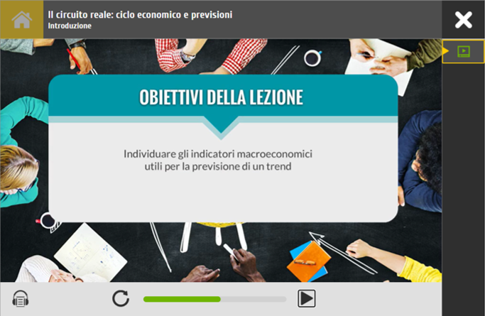 screenshot del videocorso