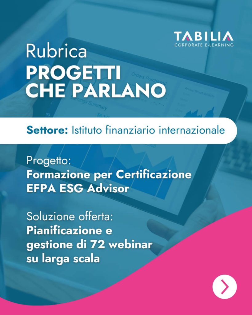 Formazione per certificazione EFPA ESG Advisor