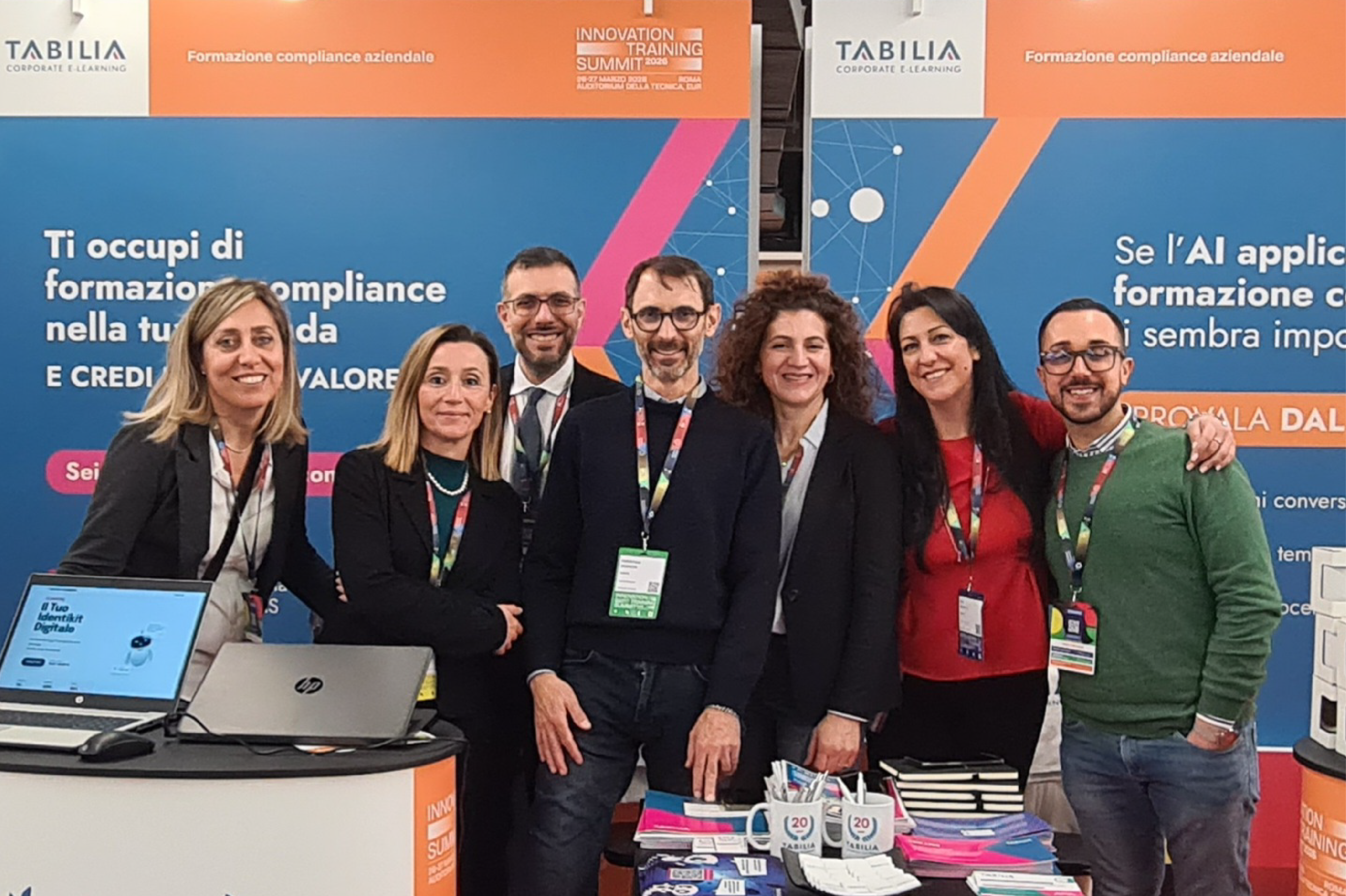 Team TABILIA all’Innovation Training Summit 2026 presenta soluzioni di formazione aziendale con intelligenza artificiale